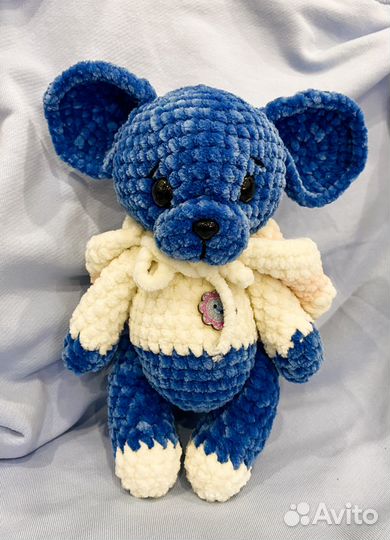 Игрушки из плюшевой пряжи