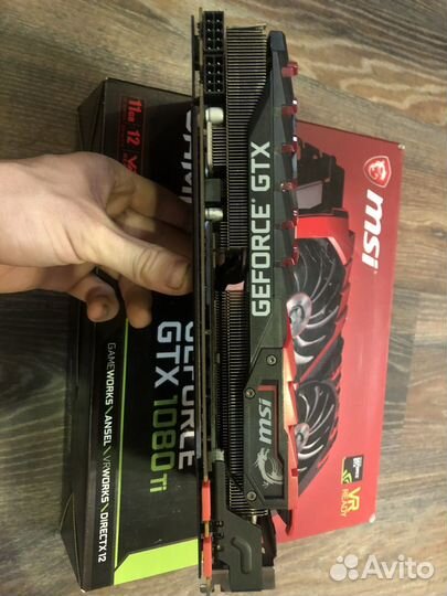 Msi gaming gtx X 1080 ti 11 gb