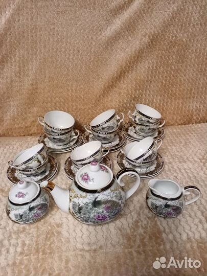 Чайный сервиз костяной фарфор japan