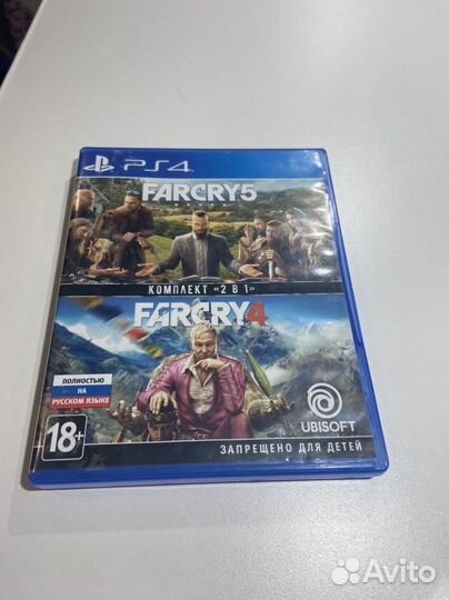 Far Cry 4 и 5 для ps4