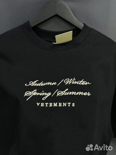 Футболка vetements limited edition оверсайз