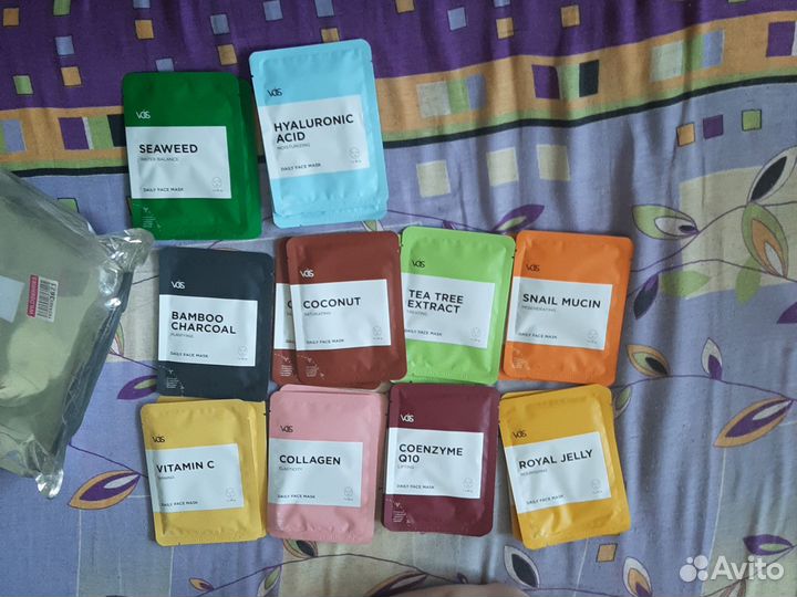 Тканевые маски для лица