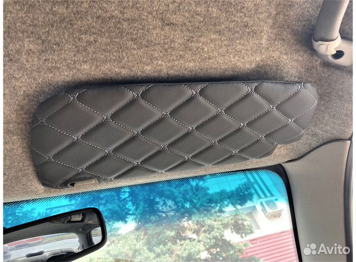 Чехлы на козырьки Шевроле Ланос, заз Шанс, Chance