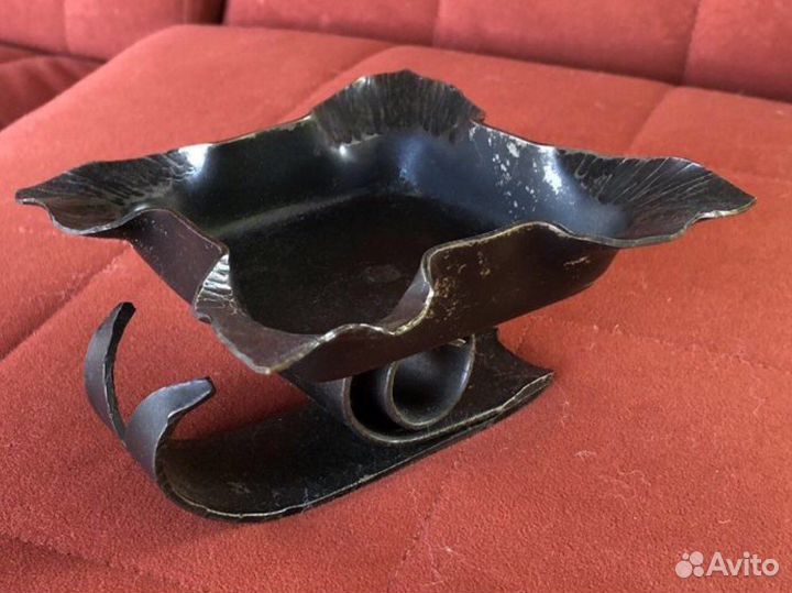 Пепельница ремень, художественная ковка