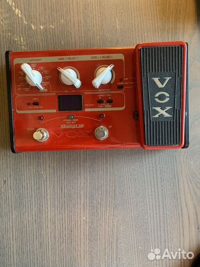 Басовый процессор VOX stomplab 2B