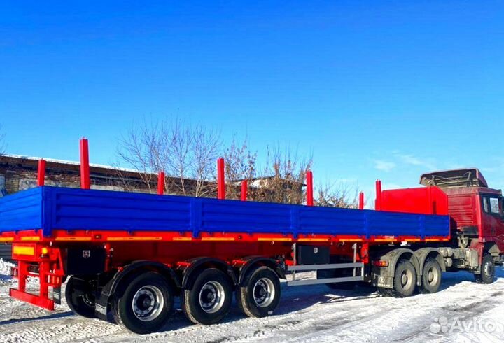 Полуприцеп бортовой Политранс ТСП 94171, 2023