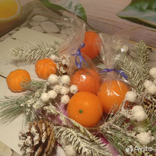 Силиконовая форма мандарин