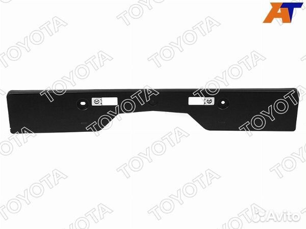 Накладка под номерной знак toyota RAV4 A5 19
