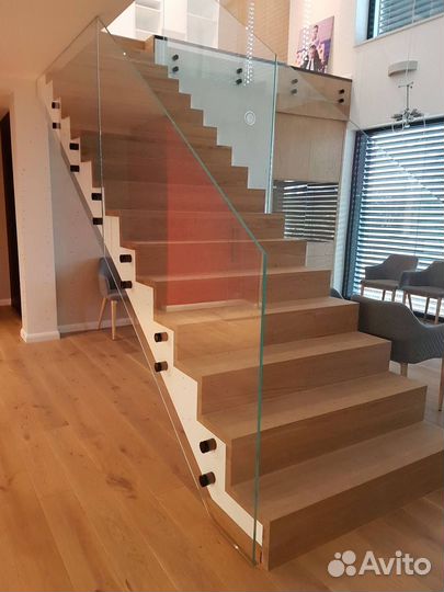 Перила из стекла