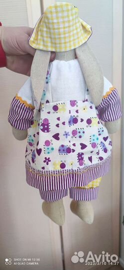 Заяц тильда ручной работы.Кролик. пасха.весна