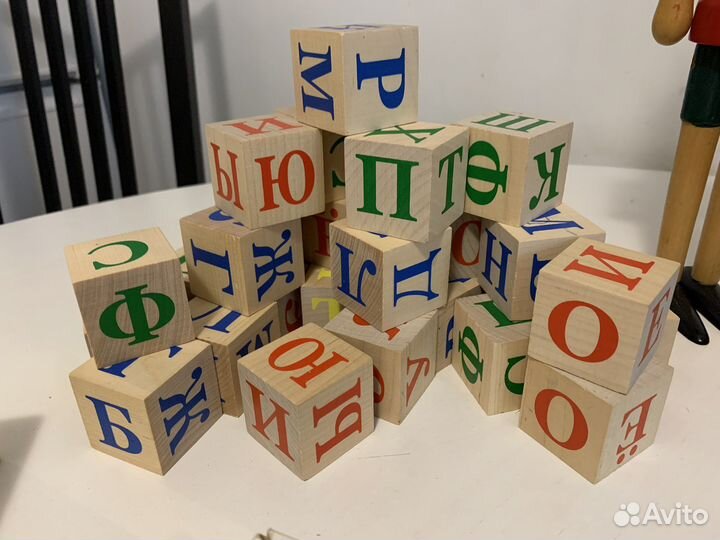 Деревянные игрушки монтессори