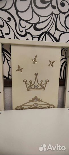 Детская кроватка трансформер с маятником