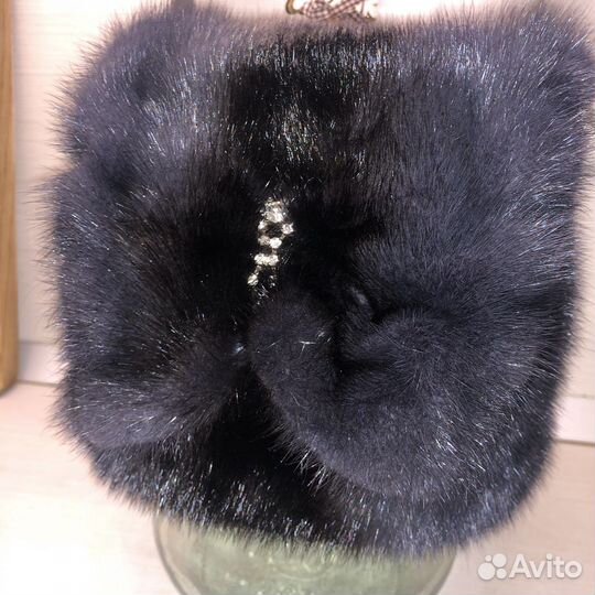 Шапка норковая женская