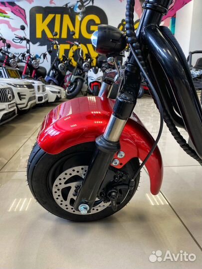 Электроскутер Wolong C1 PRO 1000W Ver 1.1