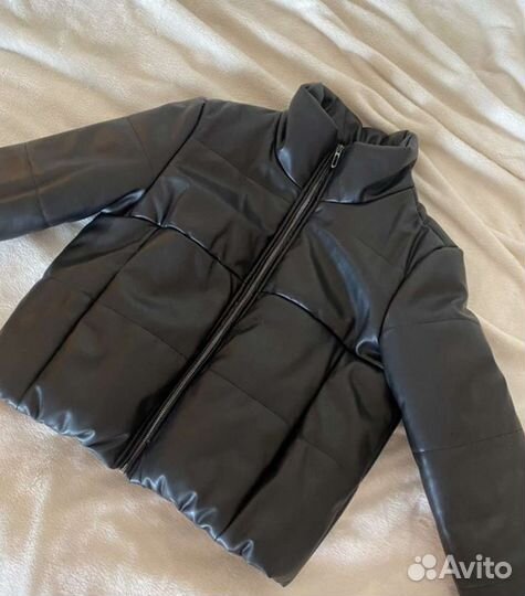 Куртка кожаная женская 48 размер