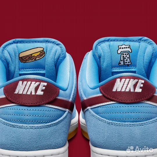 Nike Dunk Low SB Blue-Red (39р)