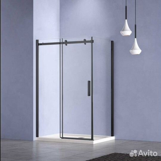 Душевой уголок Vincea Como-N VSR-4CN 150x80 Black