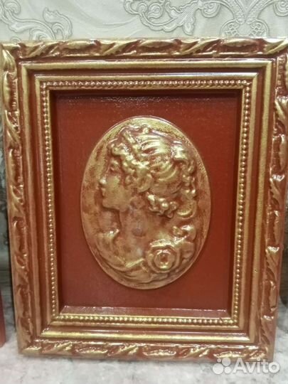 Панно из гипса