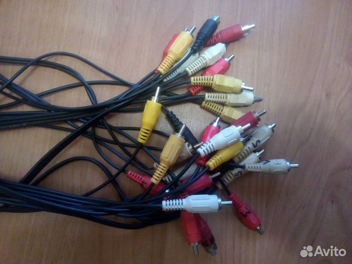 Аудио кабели разные