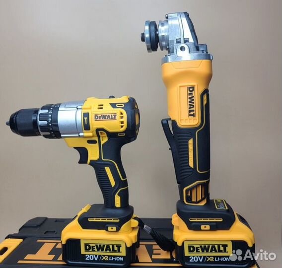 Аккумуляторный набор dewalt 2 в 1