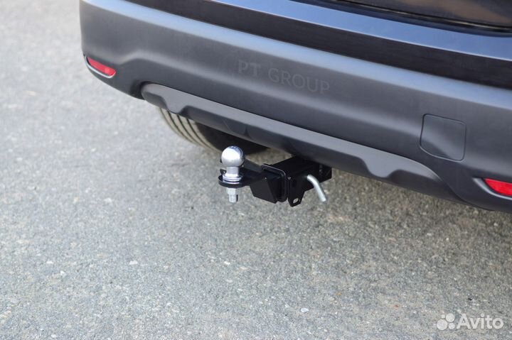 Фаркоп для Ниссан Кашкай, съемный квадрат