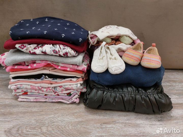 Пакет фирменных вещей 62-68-74