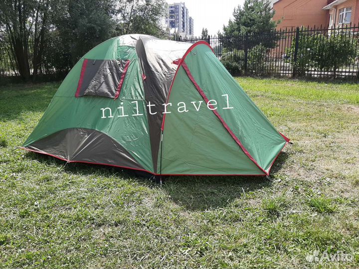 Палатка туристическая 4 местная с тамбуром
