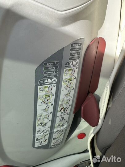 Детское автокресло britax romer advansafix
