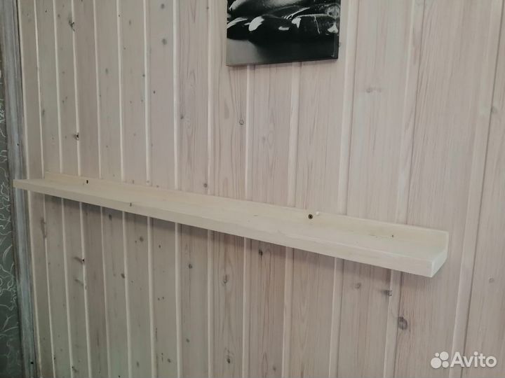 Полка настенная деревянная