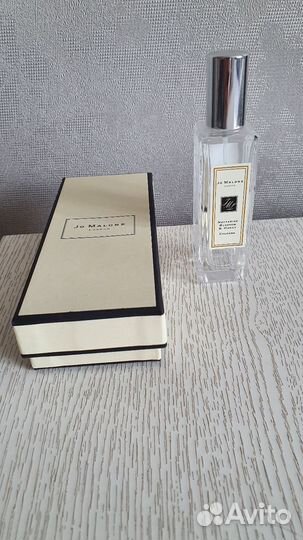 Jo malone пустой флакон в упаковке