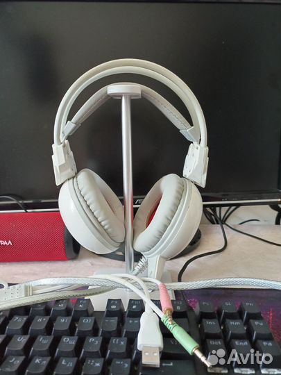 Игровые наушники bloody