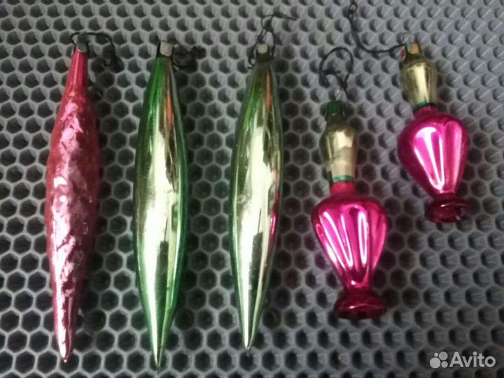 Елочные игрушки СССР