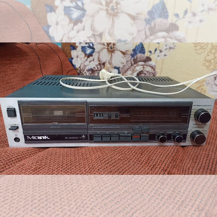 магнитофон маяк м 240 с 1 - Купить недорого электронику во