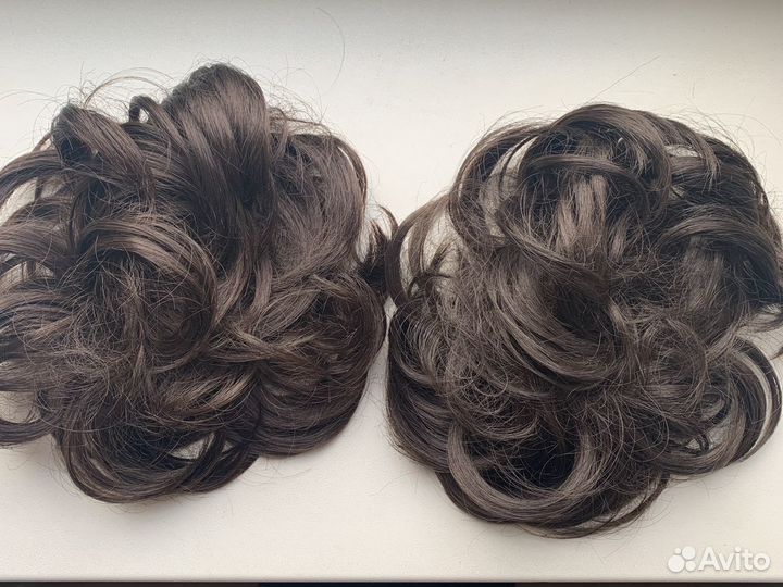 Шиньон-резинка из волос