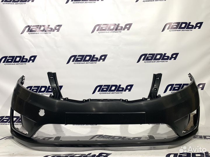 Бампер Kia Rio(11) передний неокрашенный