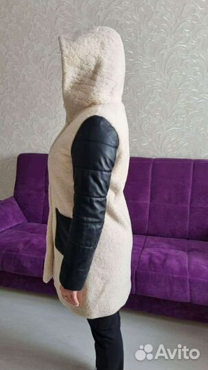 Дубленка натуральная женская р44- 46
