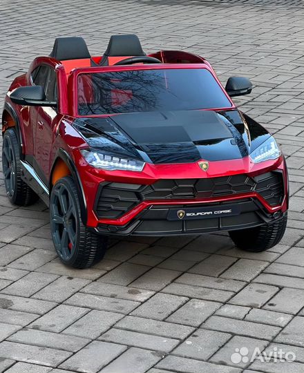 Детский электромобиль lamborghini urus 4x4 новый