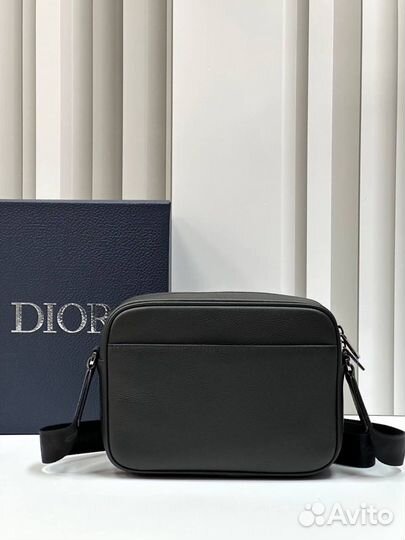 Сумка-мессенджер Dior Rider 2.0 жаккард темный