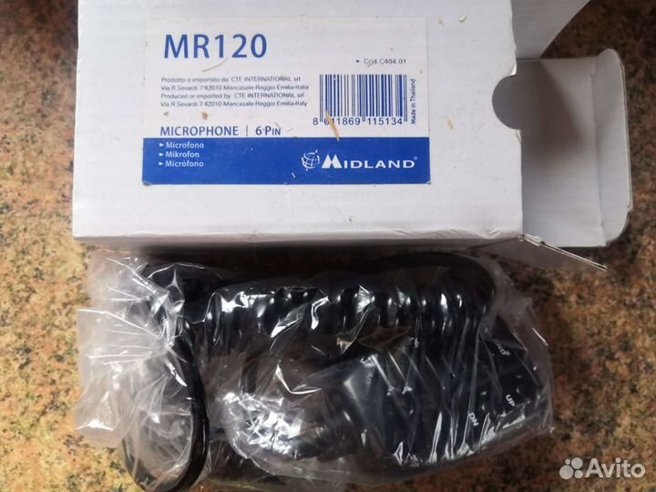 Микрофон для св рации мидланд-алан