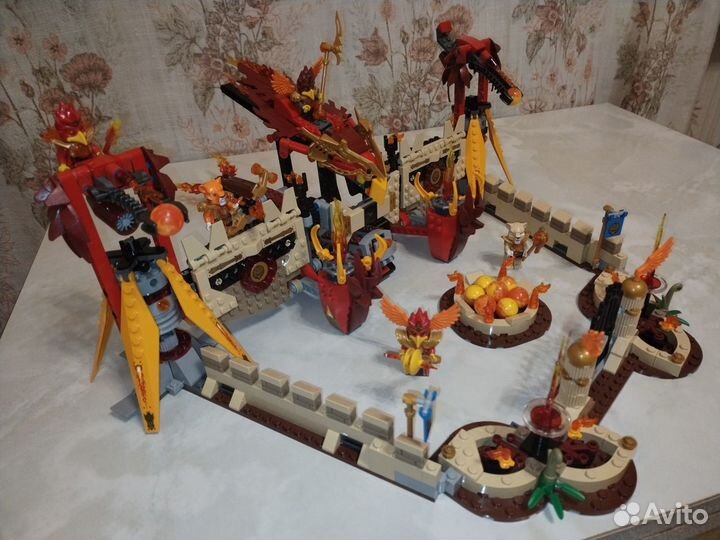 Lego Chima Flying Phoenix Fire Temple 70146