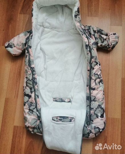 Конверт комбинезон для девочки