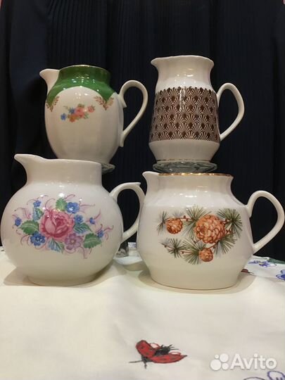 Молочники СССР дулево И рига