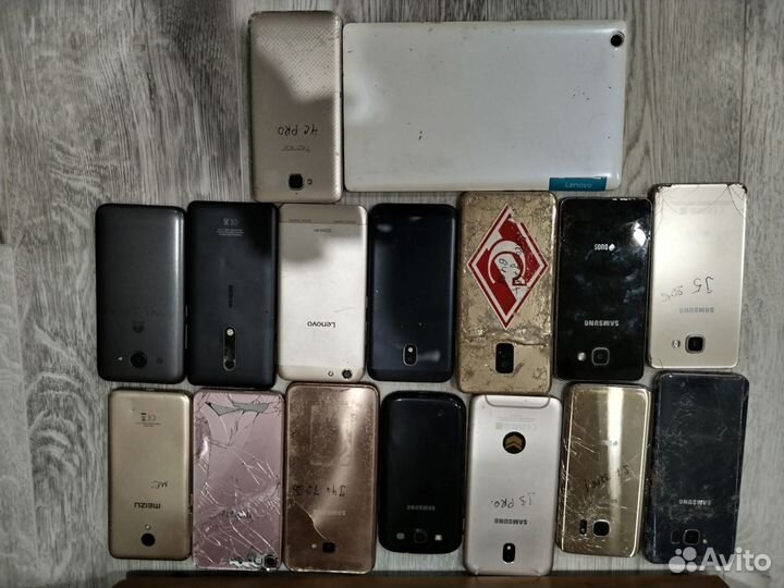 Телефоны на запчасти или под восстановление