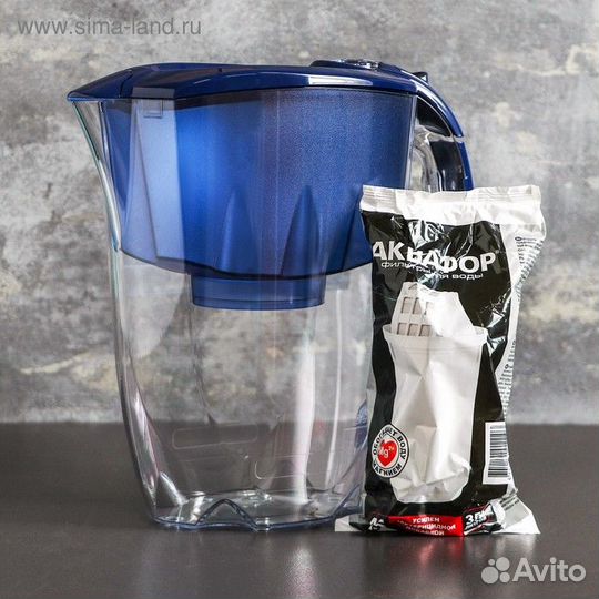 Фильтр-кувшин «аквафор-Престиж», 2,8 л, цвет синий