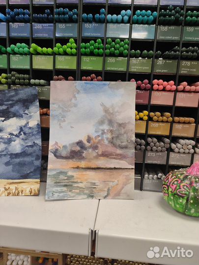 Открытки написанные акварелью оригинальные