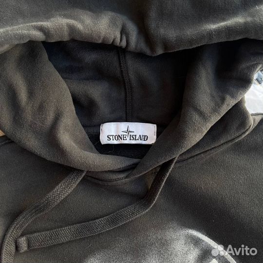 Зип худи stone island