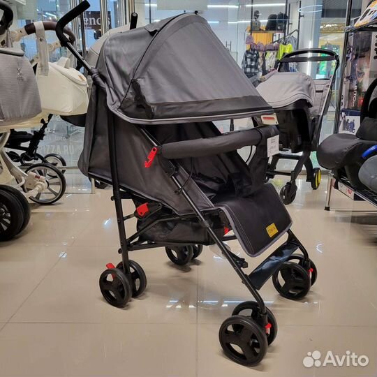 Коляска трость Tomix grey новые