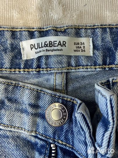 Джинсы женские pull&bear