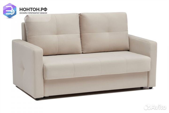 Диван шагающая еврокнижка Вита бежевый