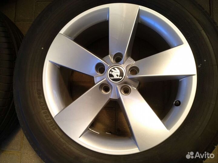 Оригинал Skoda (новые) r-17 (5x112) 4 шт